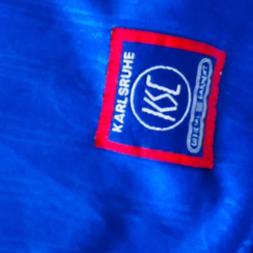 Tomas Hässler signed KSC football jersey 1994 match worn