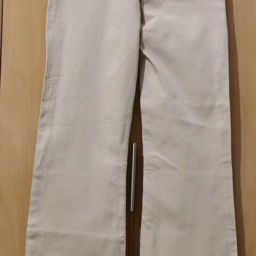 Off-white elastic high-waisted flare jeans Stradivarius used, size 36