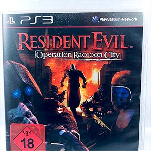 Resident Evil Operation Raccoon City PS3 PlayStation 3