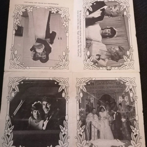 O Gamos tou Paschali used insert from Manina magazine
