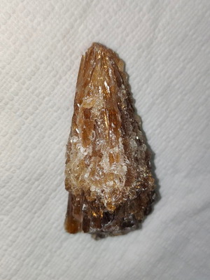 Raw natural amber 38g used, collectible mineral