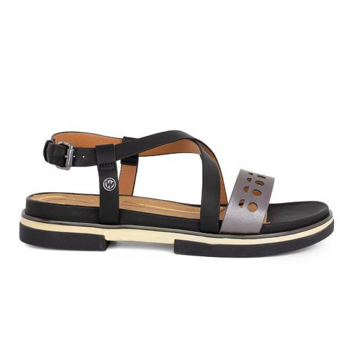 Wrangler Toledo Harvey sandals flat platform black size 40 like new