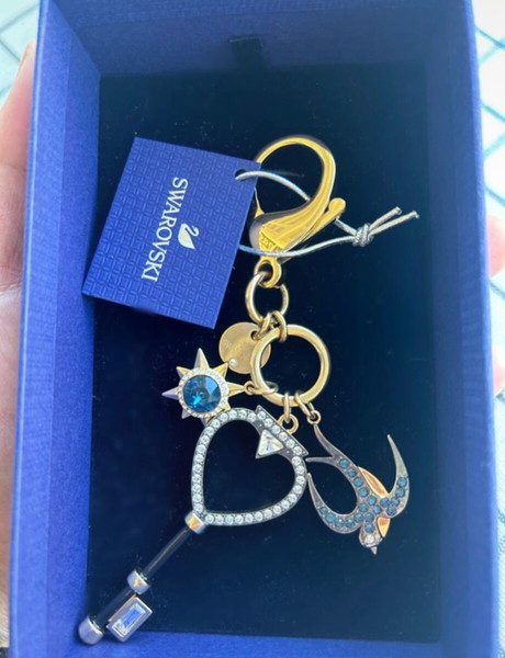 Swarovski μπρελόκ τσάντας ή κλειδιών