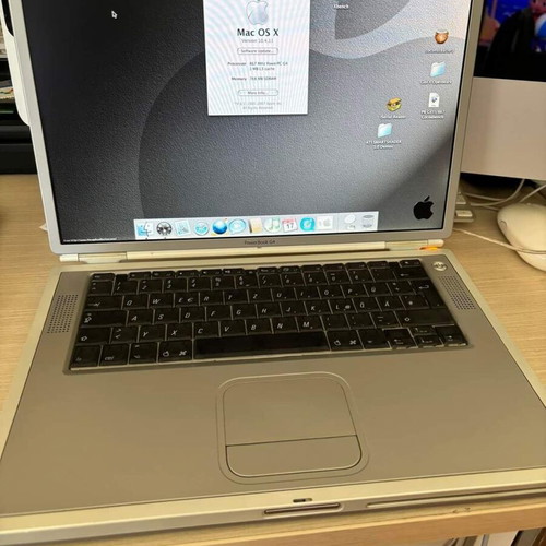 Apple PowerBook G4 Titanium like new model 867MHz 15"