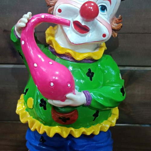Vintage clown money box like new