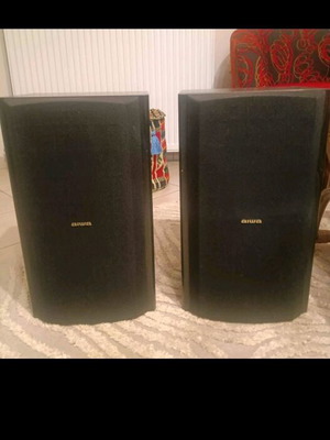 Aiwa floor speakers like new, standing type