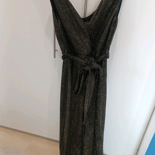 Bellino long black dress like new, maxi for formal events