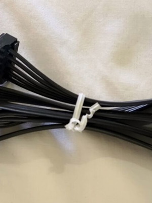 Corsair Modular PSU SATA Cable Type 3 flat black like new