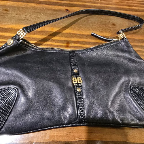 Hugo Boss bag used, black