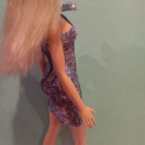 Barbie Fashion Blitz doll with sparkling dress like new