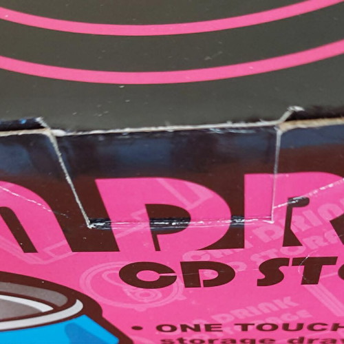 CD case for 60 discs new, with separate sleeves for CD, DVD, Blu-ray