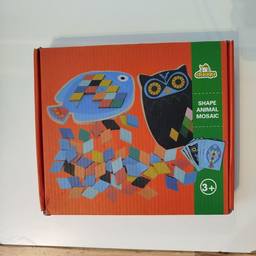 Owl Mosaic educational toy like new