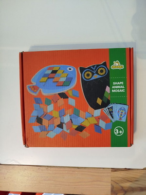 Owl Mosaic educational toy like new