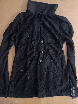 Πουκάμισο River Island μακρυμάνικο, καινούργιο, μαύρο, μέγεθος S Petite