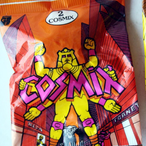 Vintage 80's Cosmix El Greco aliens sealed pack new