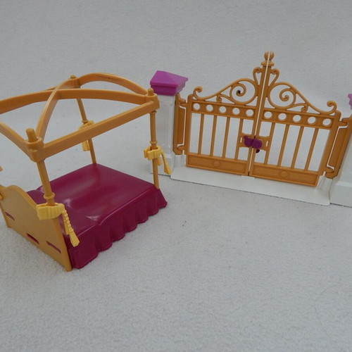 Playmobil princess castle and accessories used