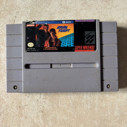Rival Turf Super Nintendo SNES American version