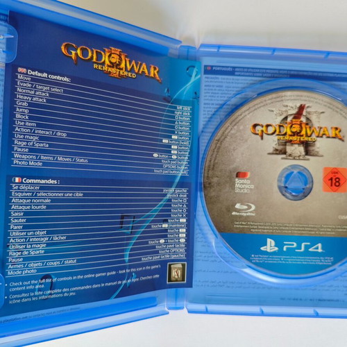 God of War Remastered PS4 game