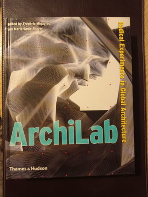 Archilab architecture book used, deluxe edition