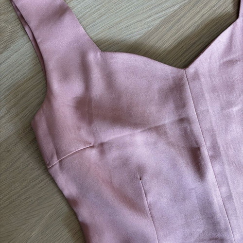 Pink mini dress