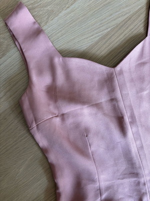 Pink mini dress