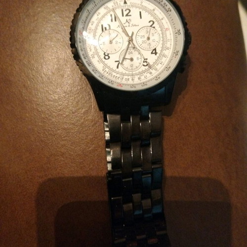 Kronen & Söhne watch men's new, black