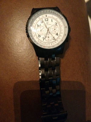 Kronen & Söhne watch men's new, black