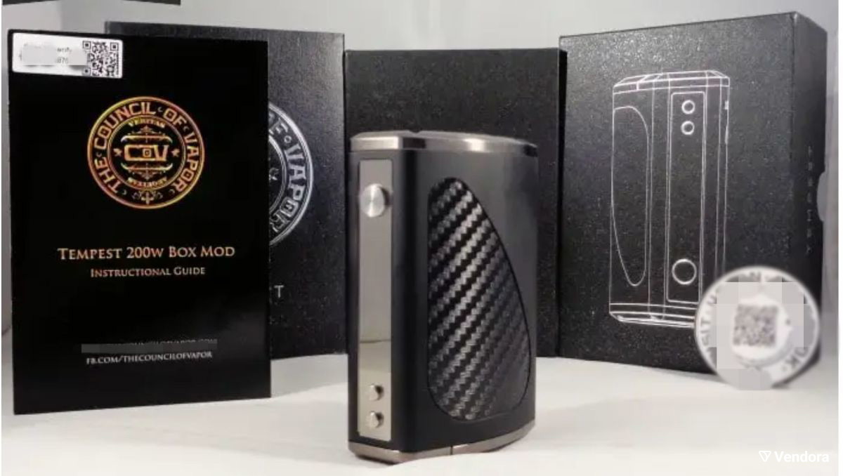 Tempest 200W Mod by CoV нов, черен - € 68,00 - Vendora.bg