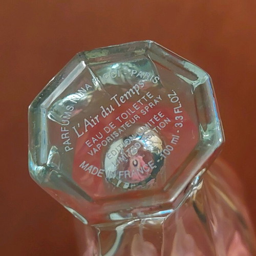 Collectible Nina Ricci L'Air du Temps 100ml bottle used