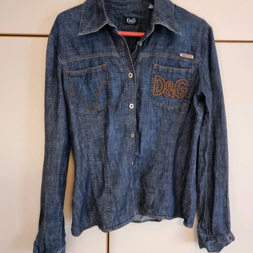 Dolce and Gabbana vintage denim shirt like new, size L