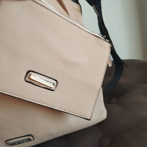 Fullah Sugah large shoulder bag used, beige