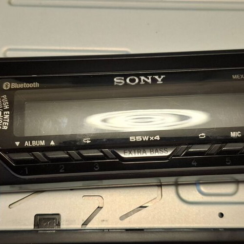 Sony MEX-N4200BT Universal 1DIN Car Stereo with Bluetooth USB AUX and Detachable Faceplate