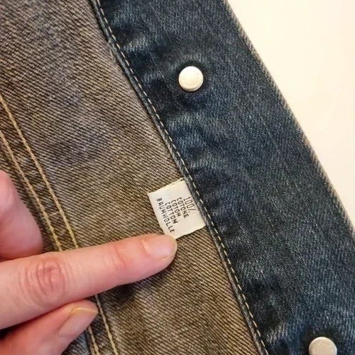 RIGS Vintage Denim Jacket L Like New Dark Blue