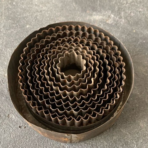 Old pastry mold used