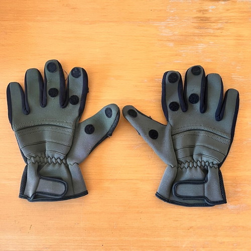 Tactical gloves with 3-finger opening like new, size Medium