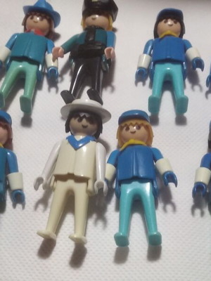 Playmobil Lyra System No 3575 vintage used set of 8 pieces 1979