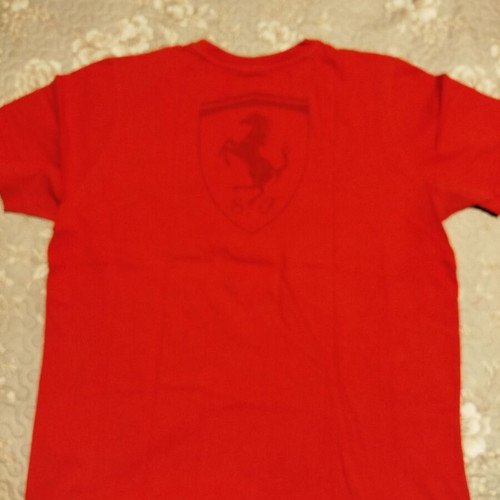 Puma Ferrari short-sleeve shirt used, Large, Michael Schumacher era
