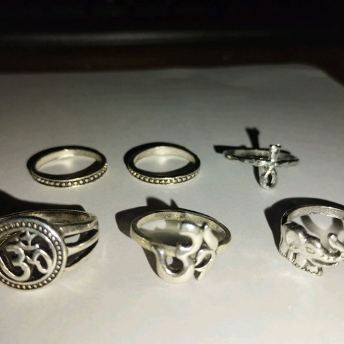 Rings new, sold all together