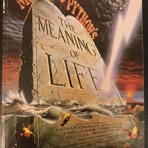 Monty Python - The Meaning of Life book used