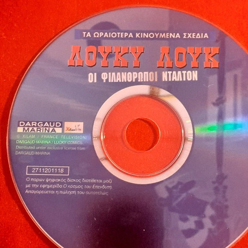 Lucky Luke DVD Series 2 used, 6 animated DVDs and one movie