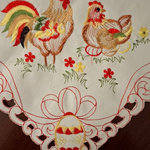 Easter tablecloth new with chicken design