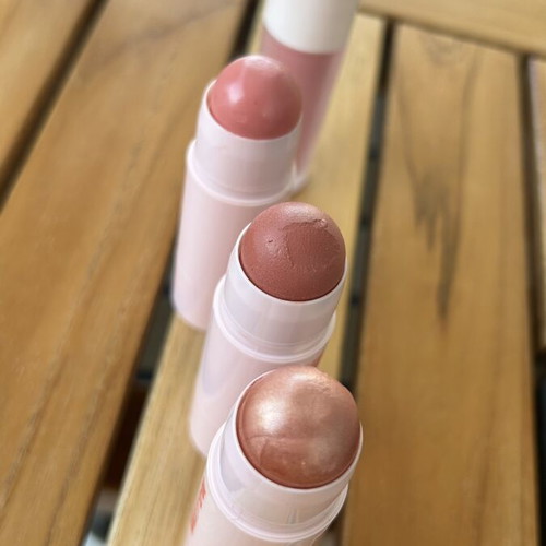 H&M Do It All Stick Rouge and Liquid Blush set like new, 4 pieces