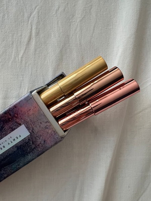 Fenty Beauty Frost Hunny μεταλλικό σετ για μάτια και χείλη καινούργιο