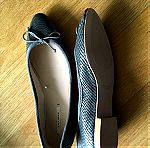  Παπούτσια μπαλαρίνες  γκρι Νο 38