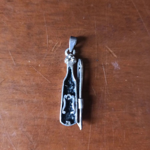 Pontian lyra pendant silver 925 like new