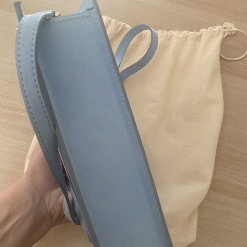 Jacquemus The Long Chiquito bag used, blue turquoise