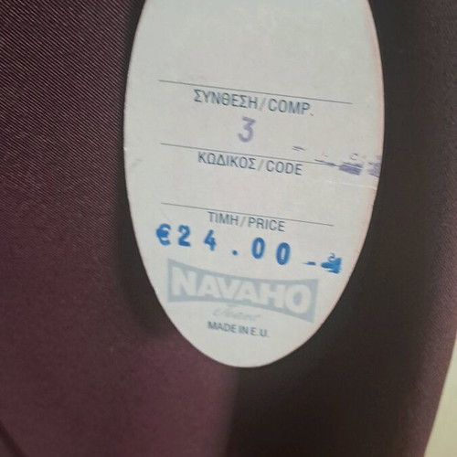 Navaho women's flared pants new, eggplant-bordeaux color, size L