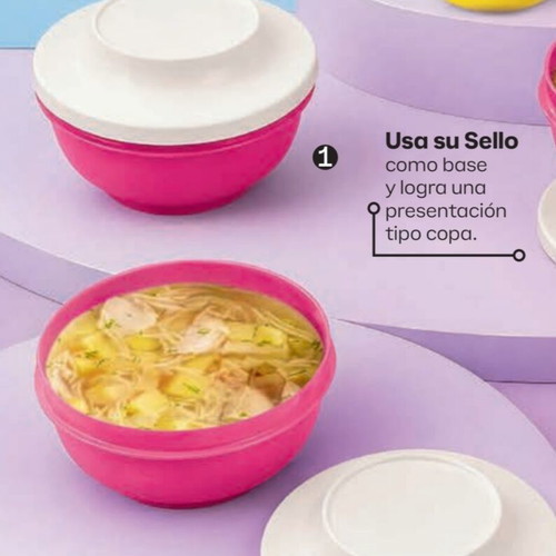 Tupperware 2 bowls 350ml airtight
