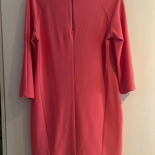 Benetton dress orange like new, size S