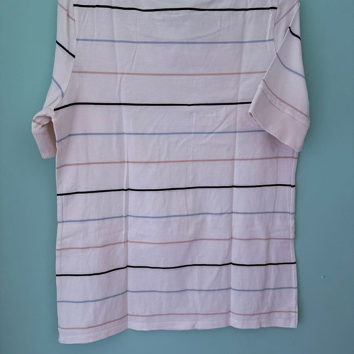 Intimissimi white cotton striped top like new, size S